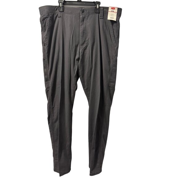 Wrangler Mens Gray Straight Fit Utility Pants Sz 38x32. NWT - Picture 9 of 12